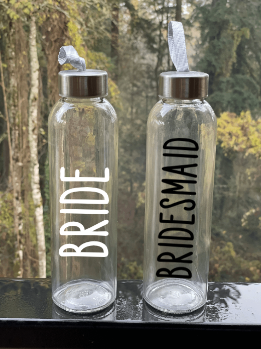Bride & Bridesmaid Water Bottle
