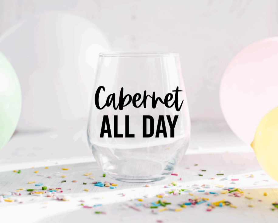 Cabernet All Day Wine Glass