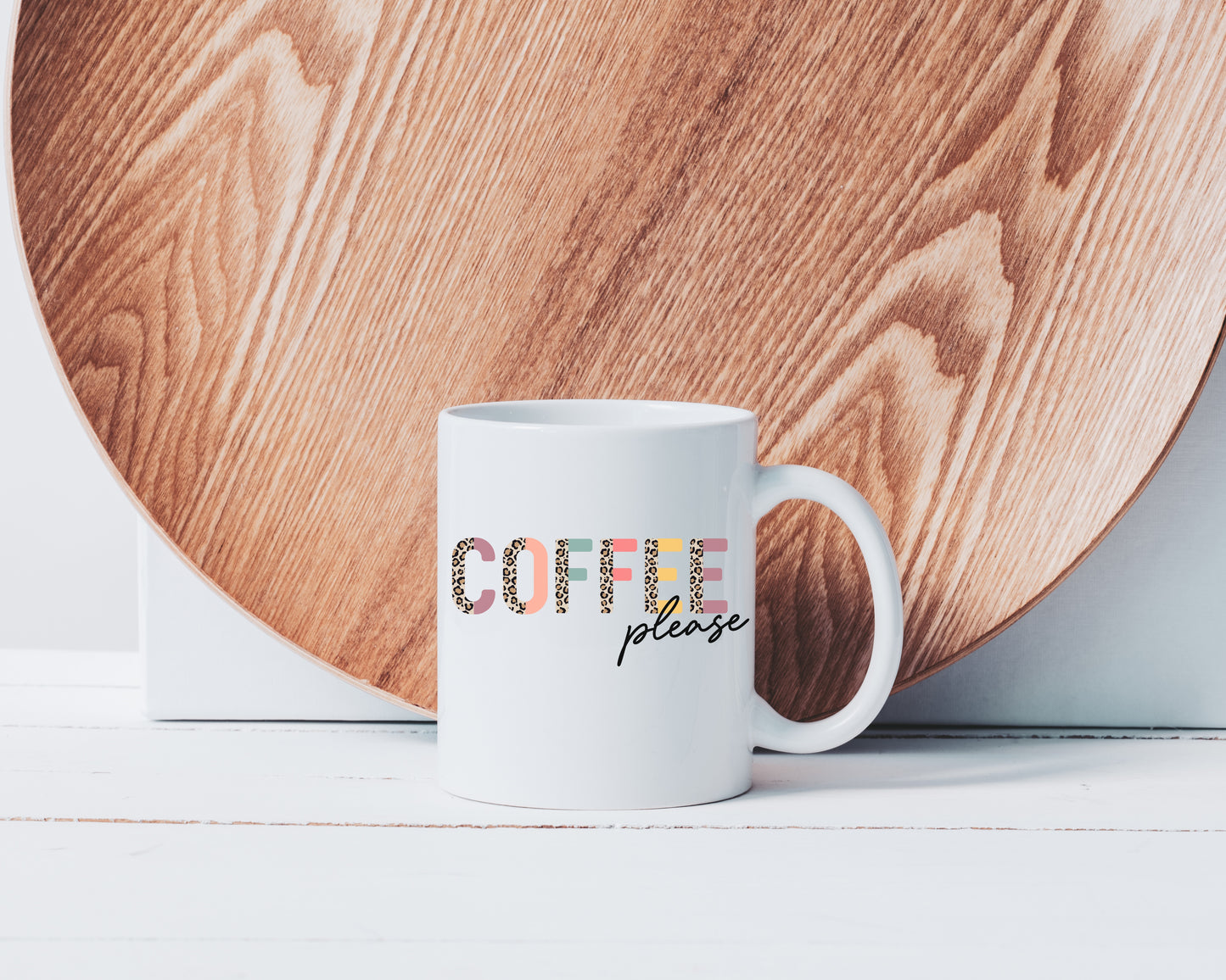 Coffee Please Ceramic Mug