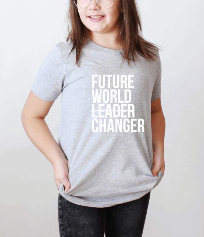 Future World Changer Kids Tee