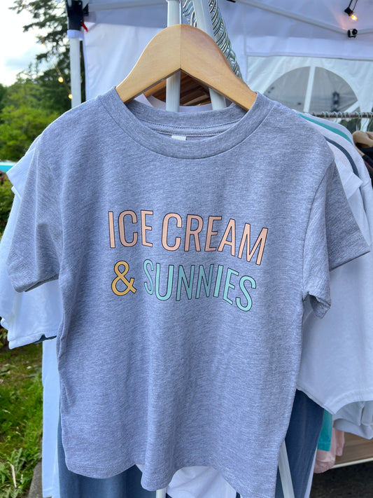 Ice Cream & Sunnies Kids Tee