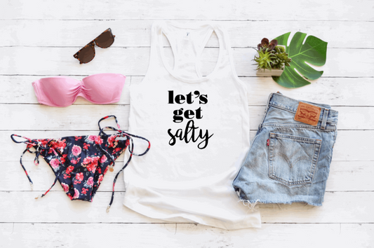 Let's Get Salty Summer Tank Top