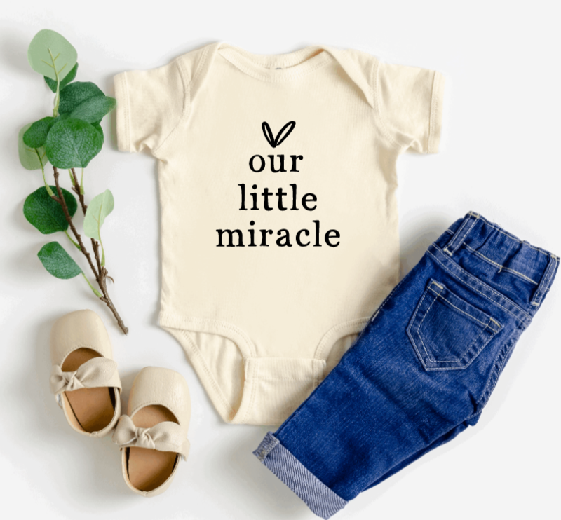 Our Little Miracle Baby One-Piece