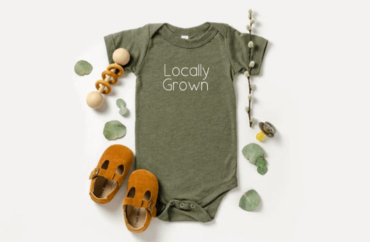 Locally Grown Baby One-Piece