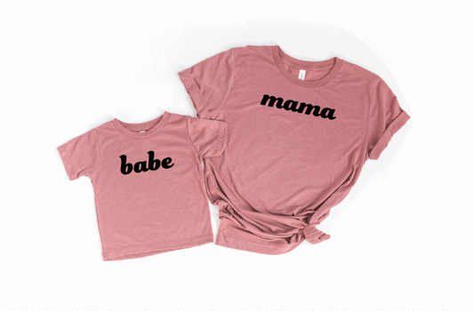 Mommy & Me Babe Tees