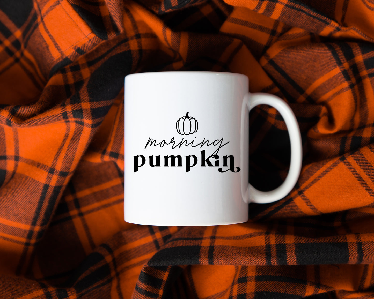Morning Pumpkin Ceramic Mug