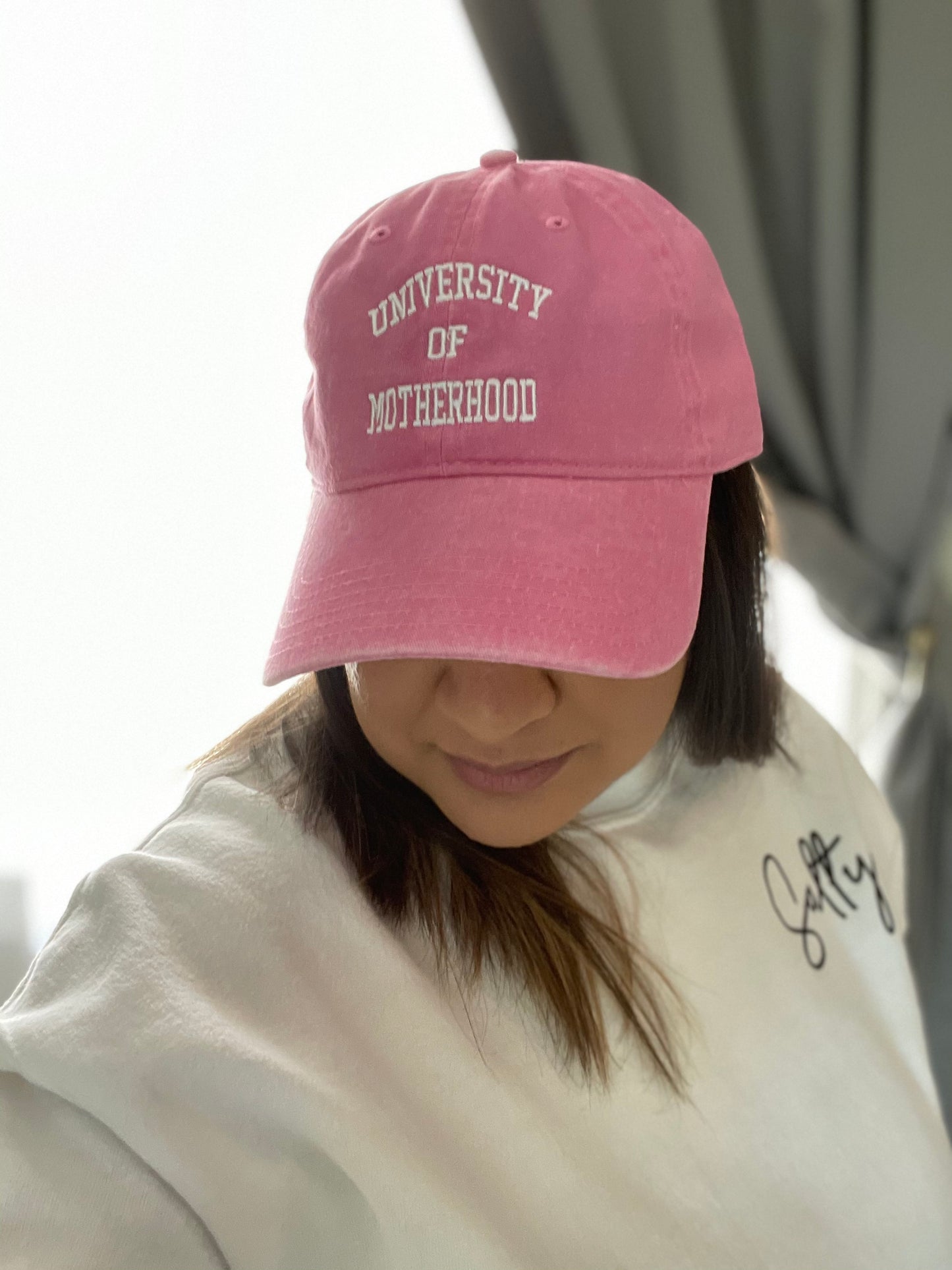 University of Motherhood Pink Hat