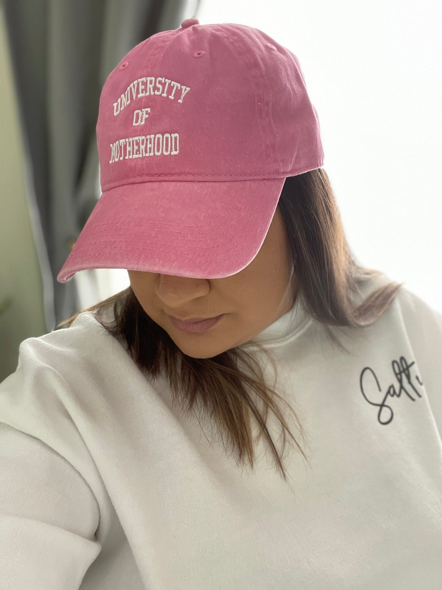 University of Motherhood Pink Hat