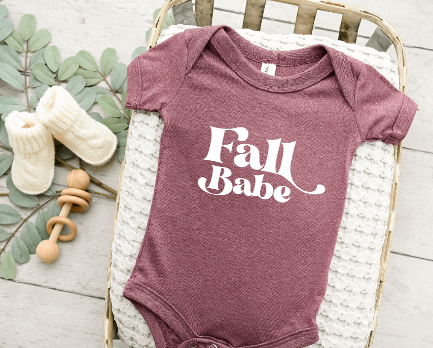 Fall Babe Baby One-Piece
