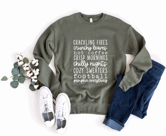 Fall To-Do List Sweater