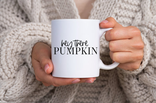 Hey There Pumpkin Ceramic Mug
