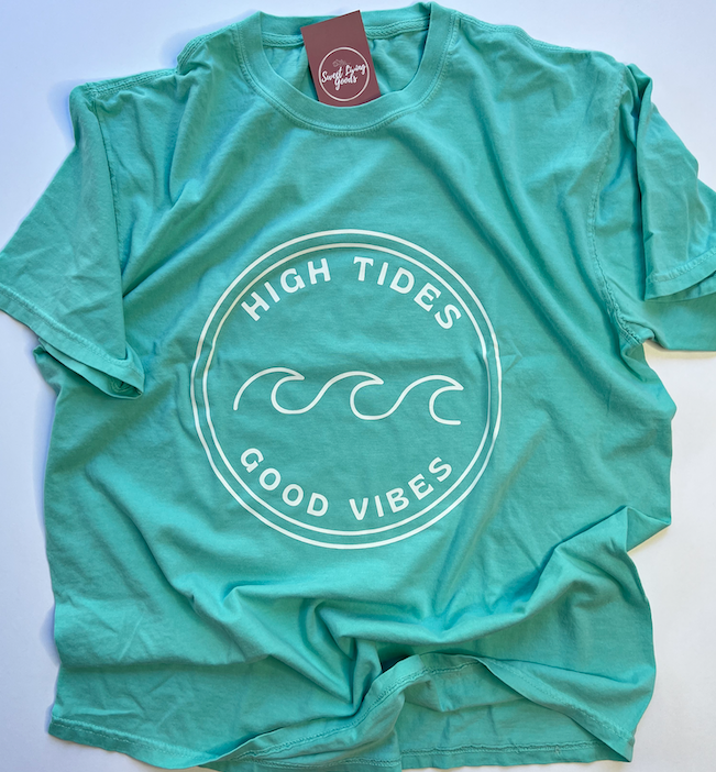 High Tides & Good Vibes Tee