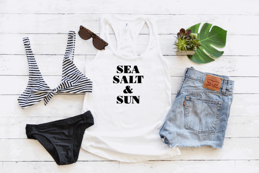 Sea Salt & Sun Summer Tank Top