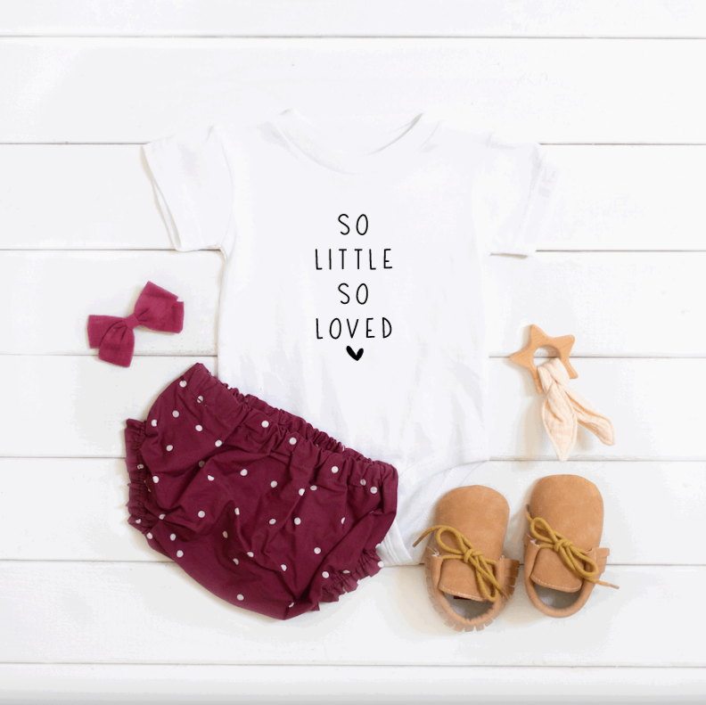 So Little So Loved Baby One-Piece