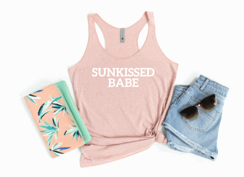 Sunkissed Babe Summer Tank Top