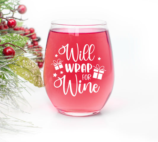 Will Wrap for Wine Glass
