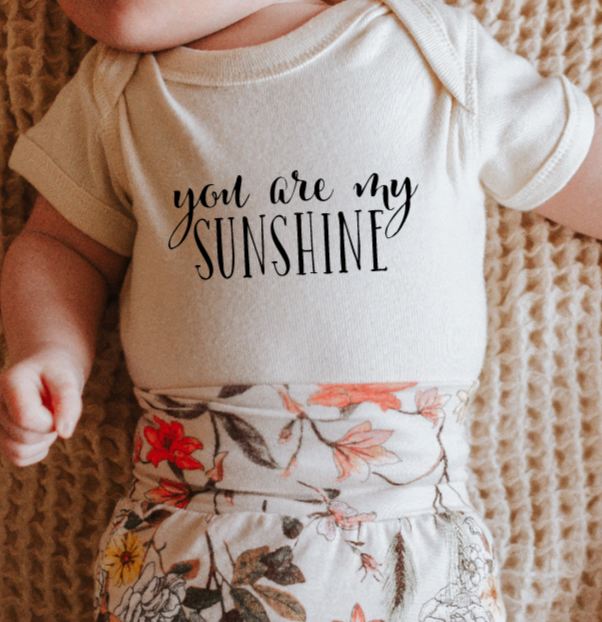 You Are My Sunshine Baby One-Piece